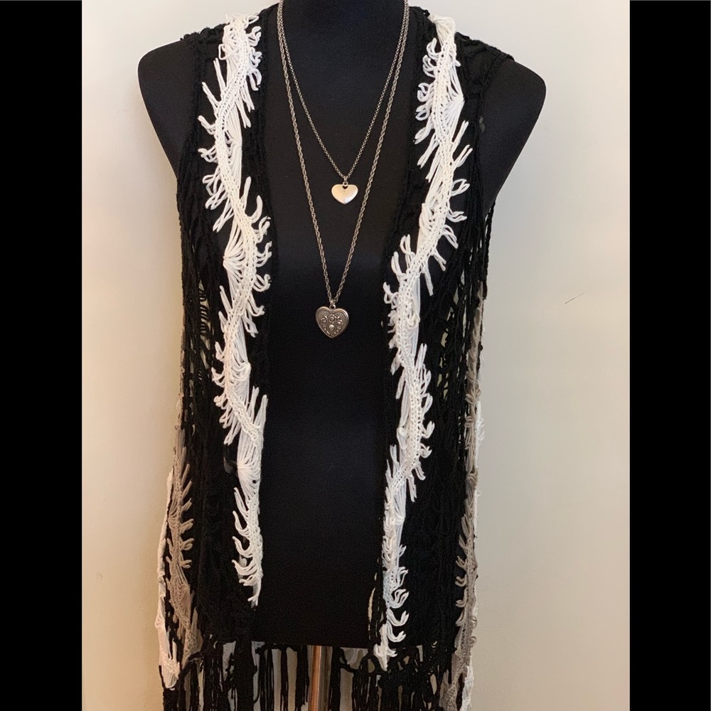 NWT Buckle Cardigan Vest